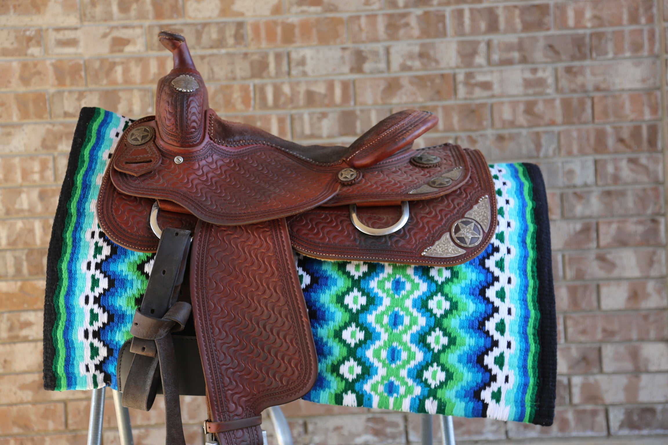 Custom Designed Western Show Saddle Pads - 3