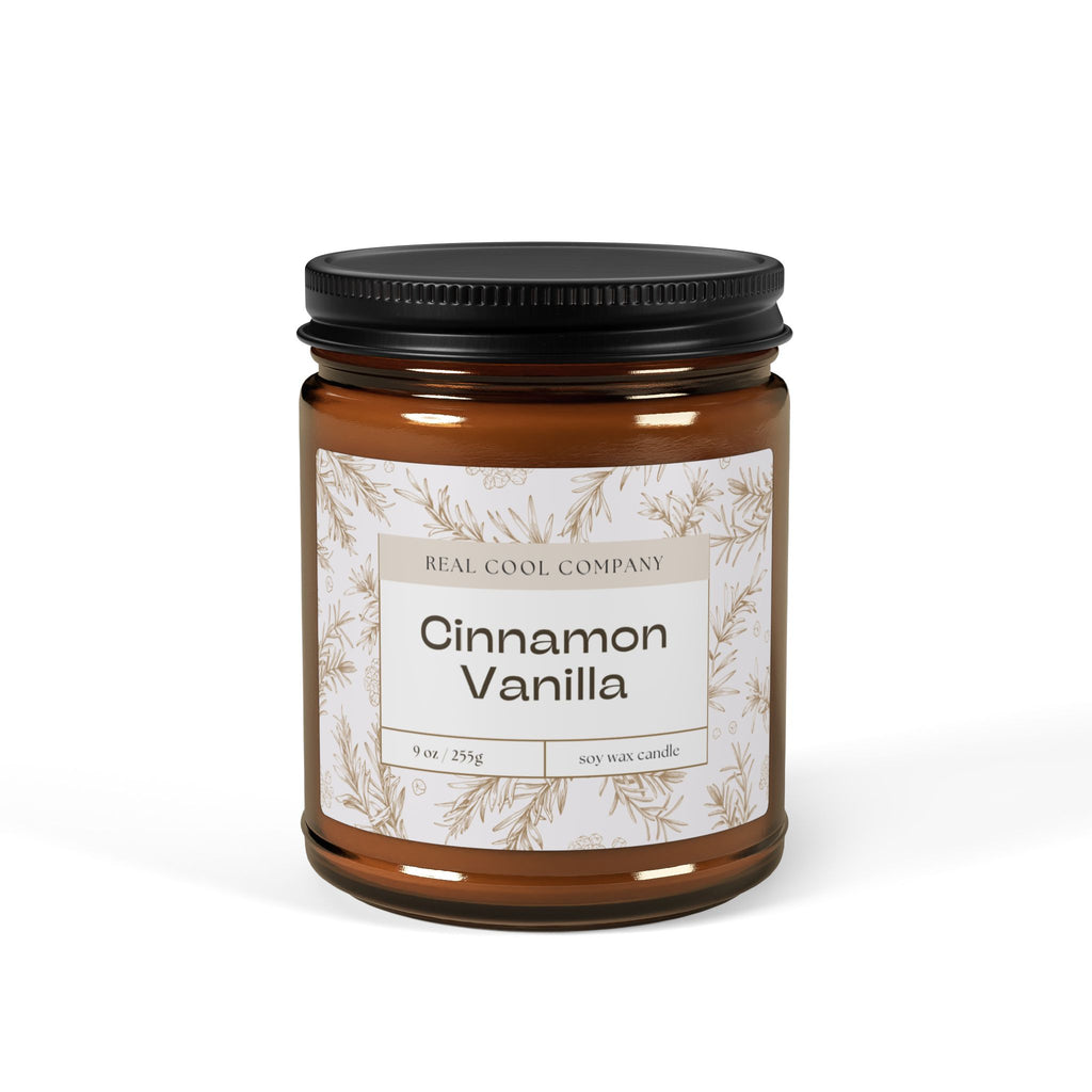Cinnamon Vanilla Soy Candle — 9 oz