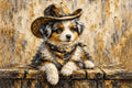 Cowboy Aussie Western Canvas Wall Art