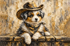 Cowboy Aussie Western Canvas Wall Art