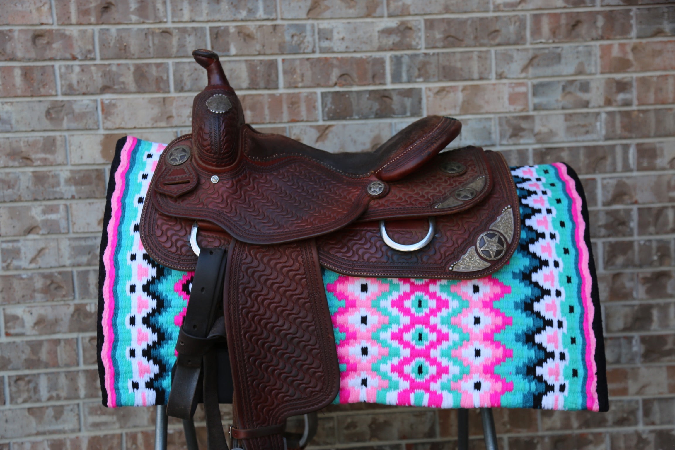 Custom Designed Western Show Saddle Pads - 6