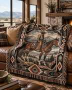 Real Cool Company Heritage Woven Cotton Blanket