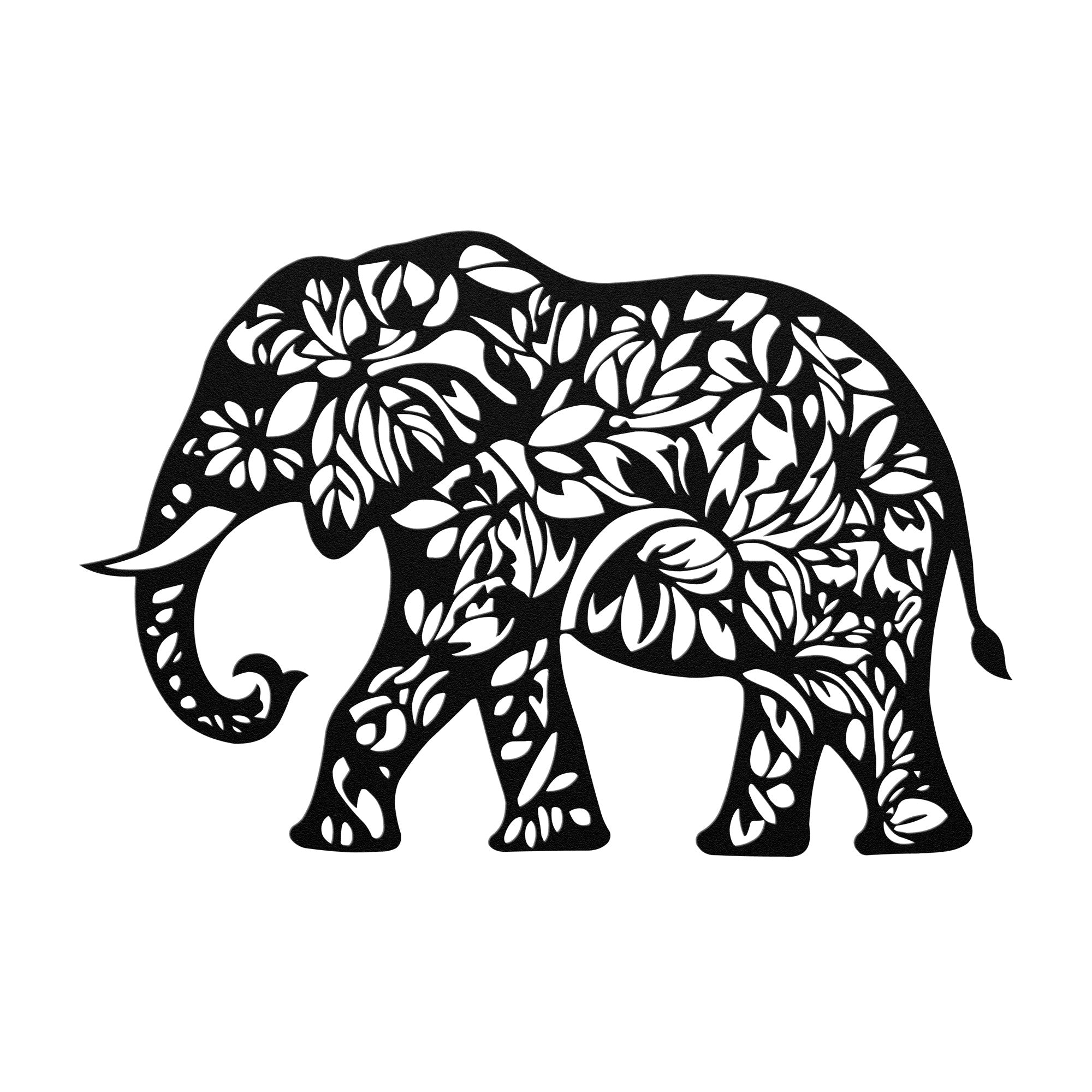 Elephant Custom Metal Art Sign