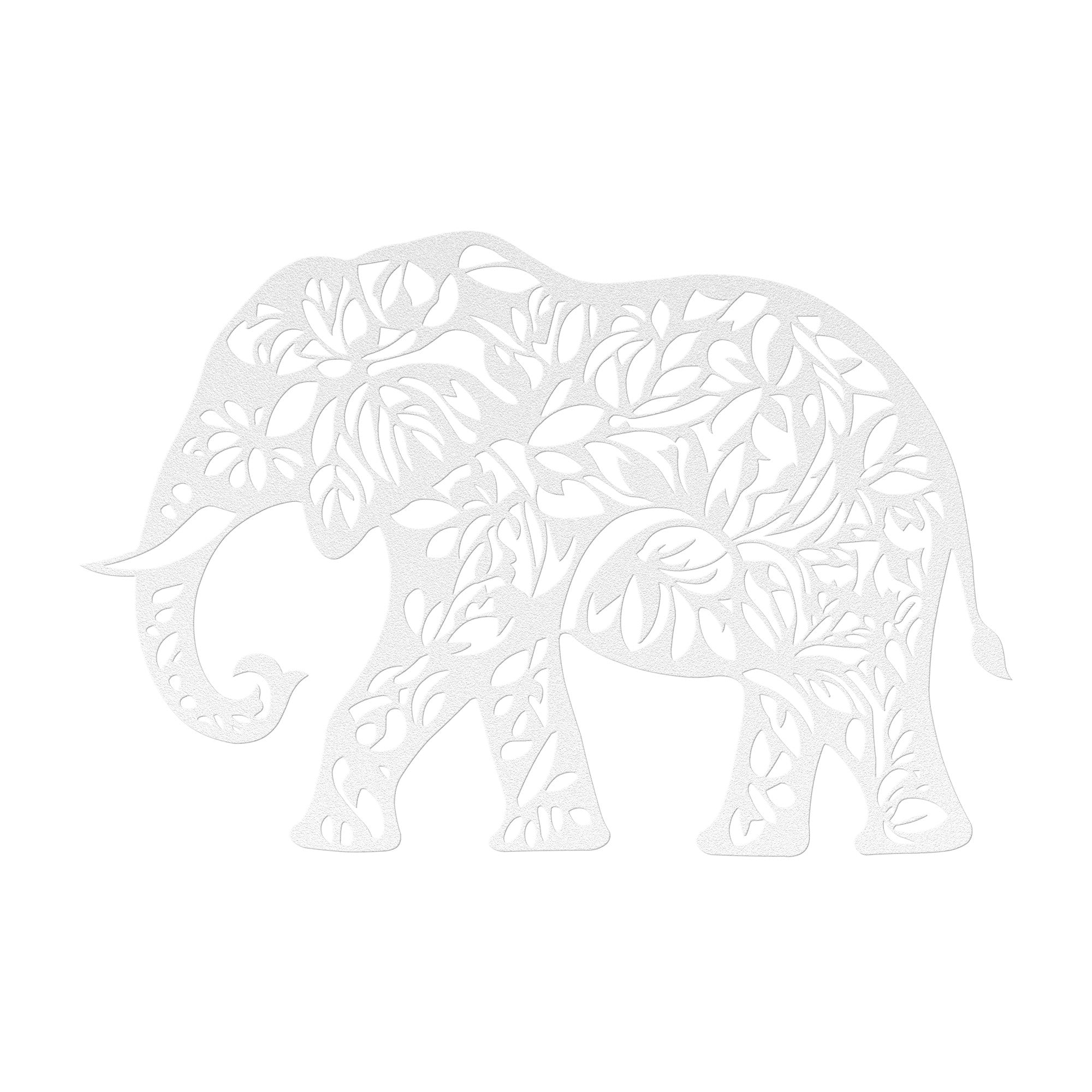 Elephant Custom Metal Art Sign