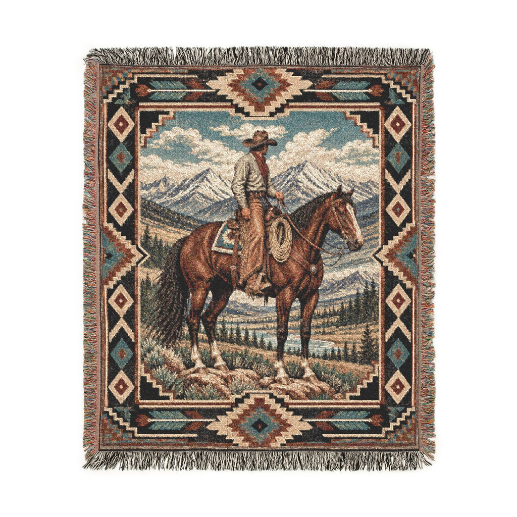 Real Cool Company Heritage Woven Cotton Blanket