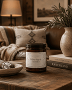 White Sage and Lavender Soy Candle — 9 oz