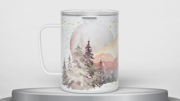 Mountains are Calling Travel Mug