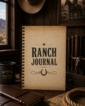 Ranch Journal Western Notebook