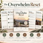 The Overwhelm Reset — 16-Page Printable Workbook