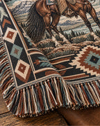 Real Cool Company Heritage Woven Cotton Blanket