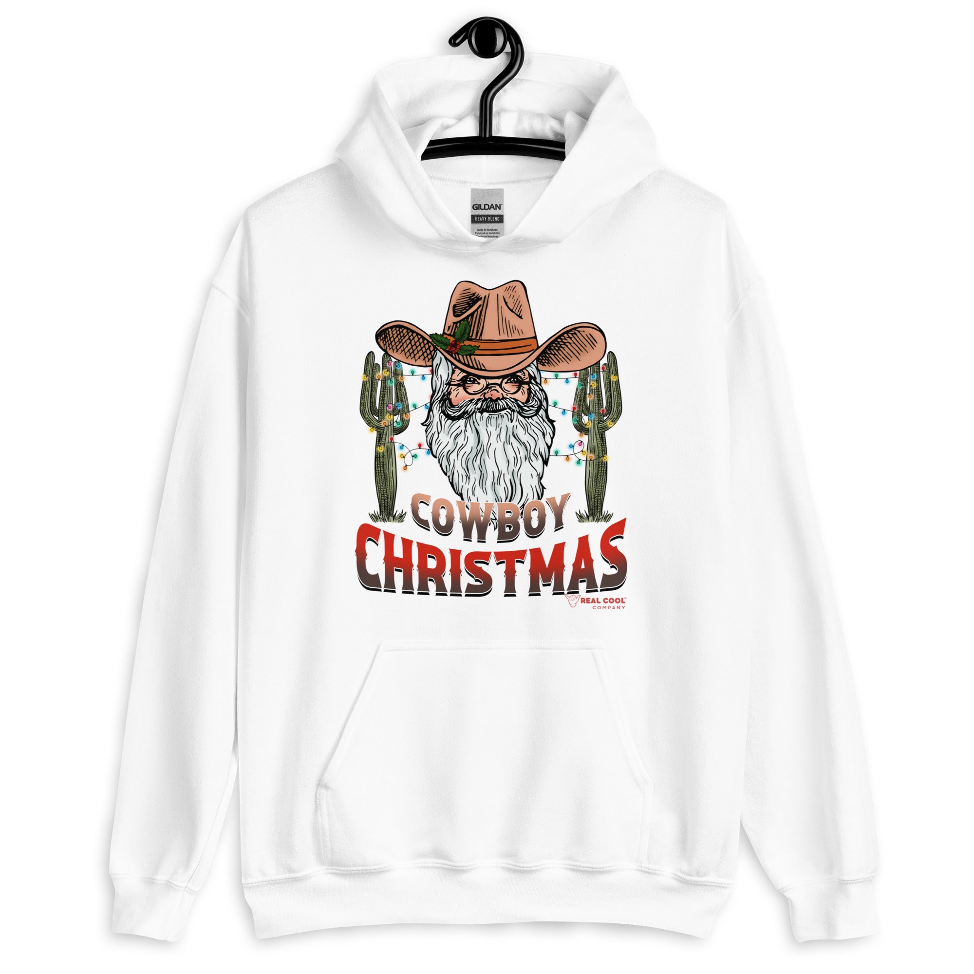 Cowboy Christmas Soft Style Hoodie - RealCoolCompany